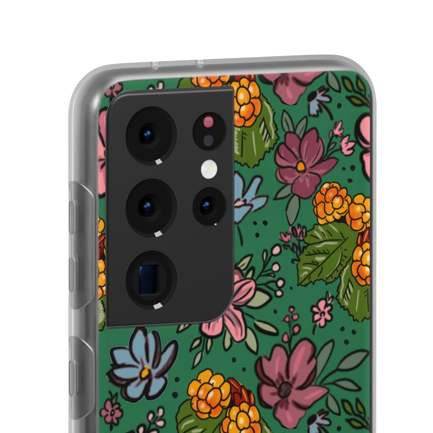 Bakeapple bloom, green - Flexi Cases