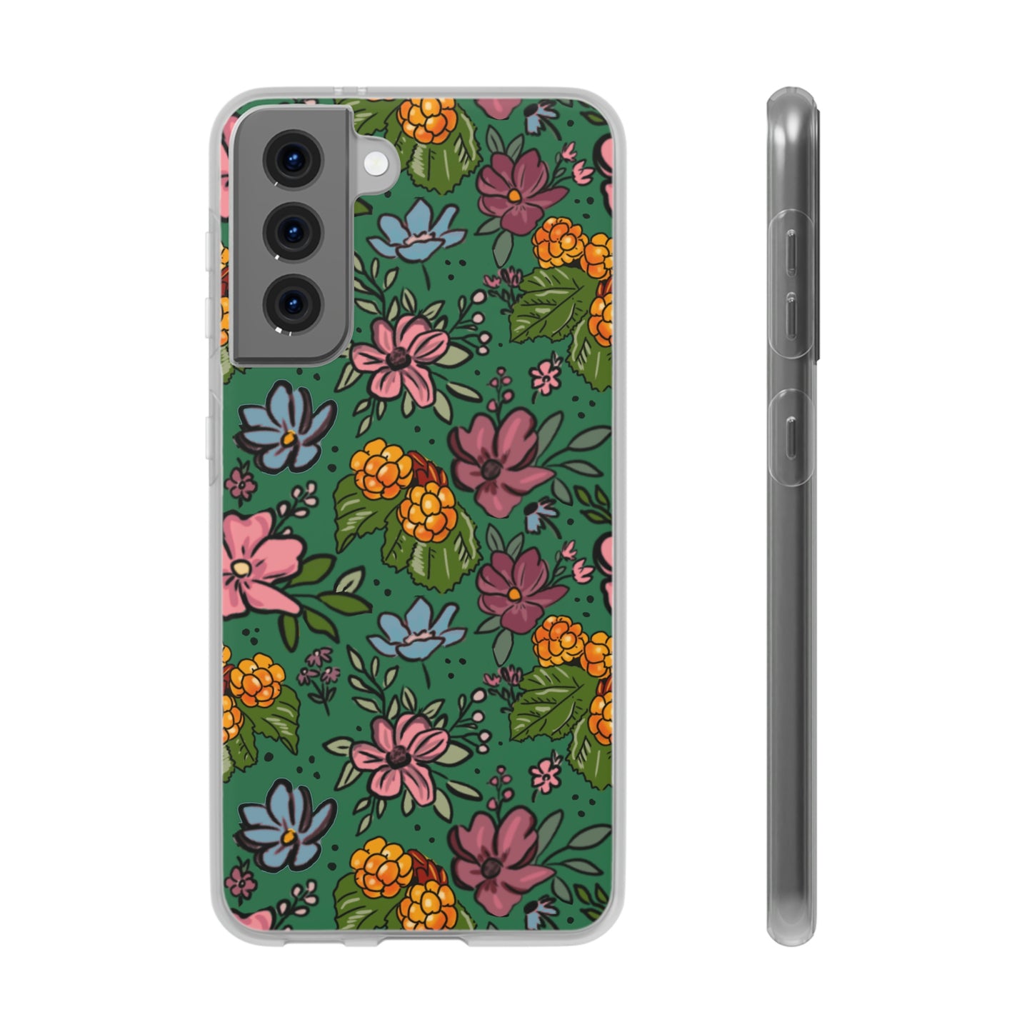 Bakeapple bloom, green - Flexi Cases