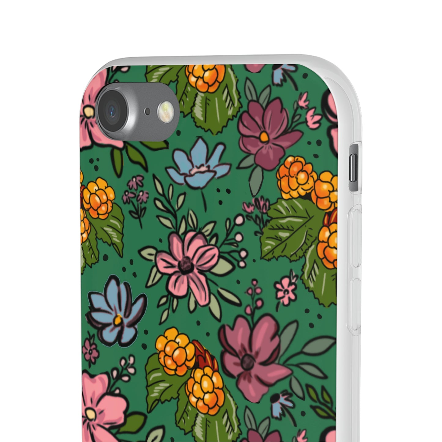 Bakeapple bloom, green - Flexi Cases