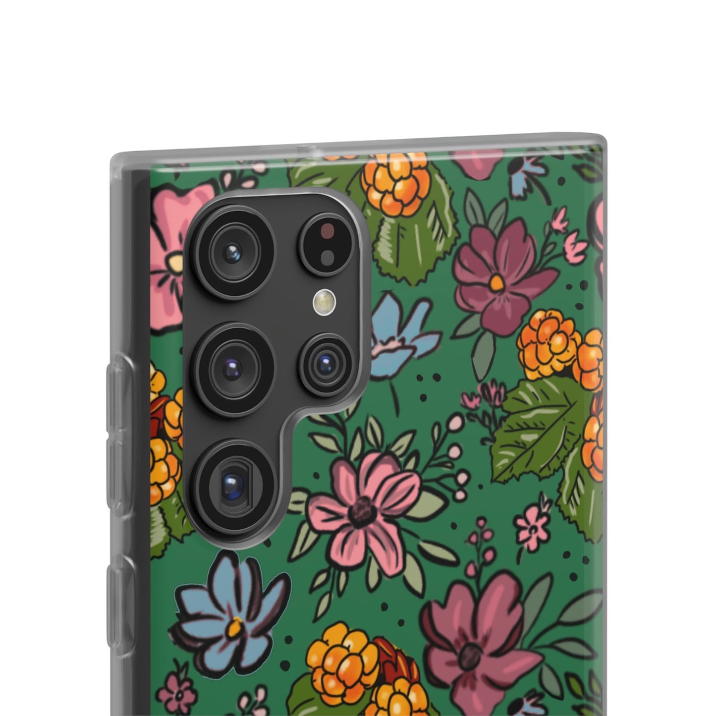 Bakeapple bloom, green - Flexi Cases