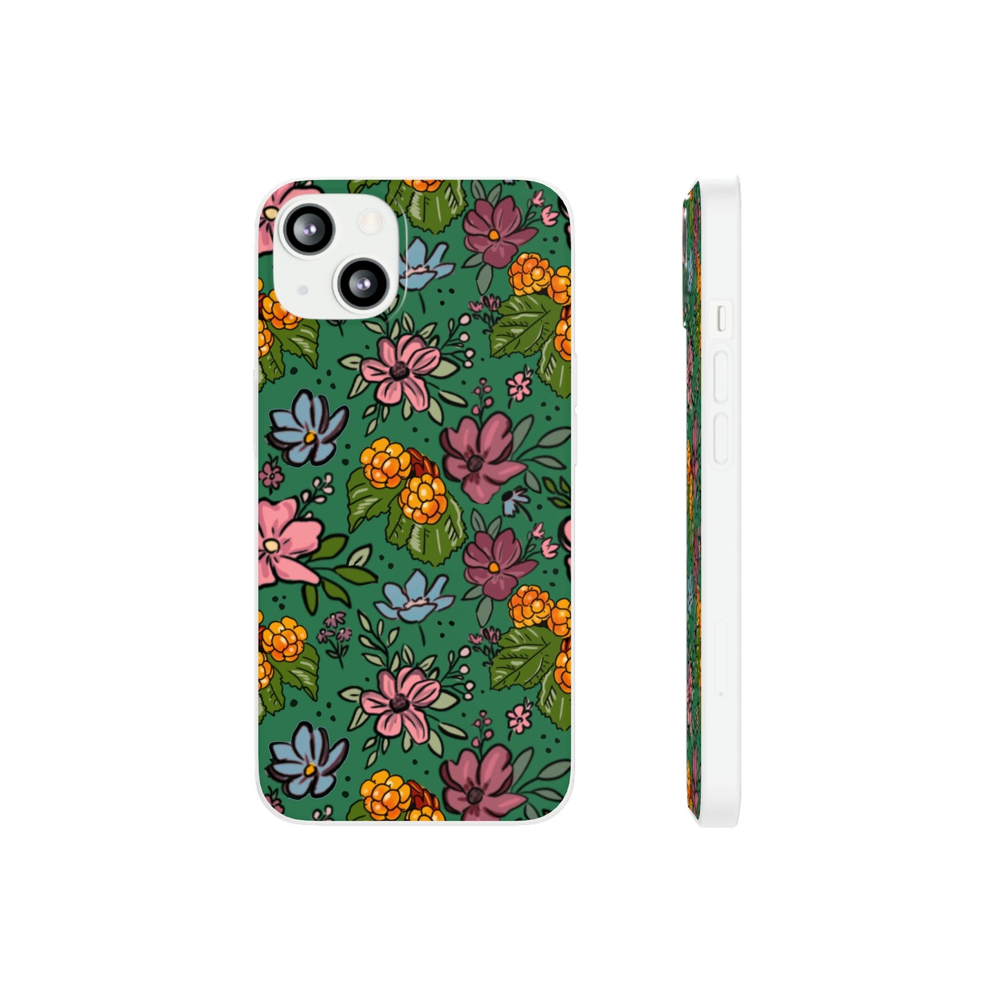 Bakeapple bloom, green - Flexi Cases