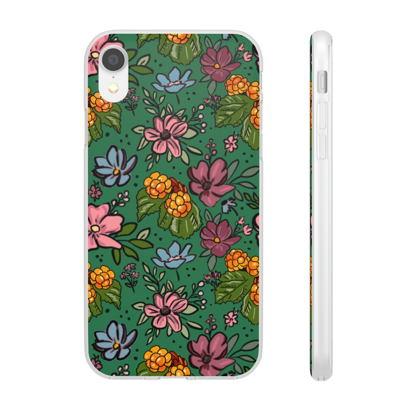 Bakeapple bloom, green - Flexi Cases