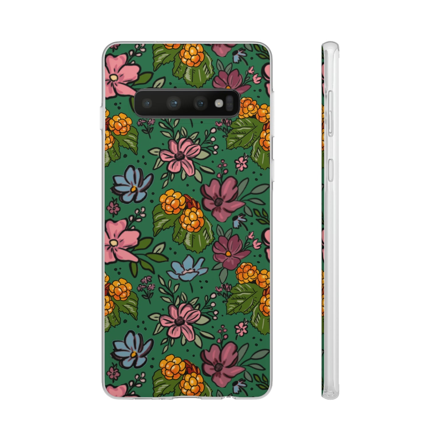 Bakeapple bloom, green - Flexi Cases