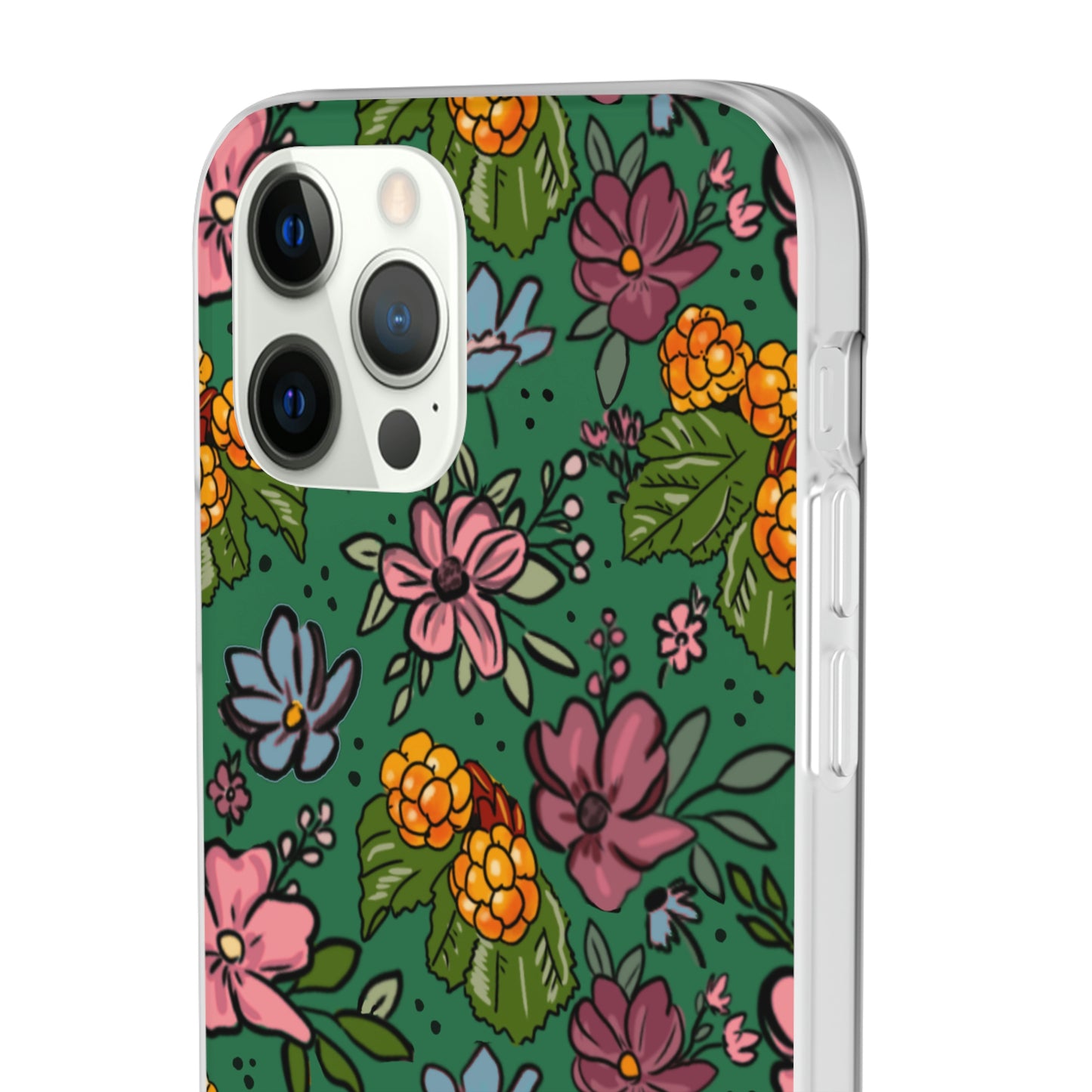 Bakeapple bloom, green - Flexi Cases