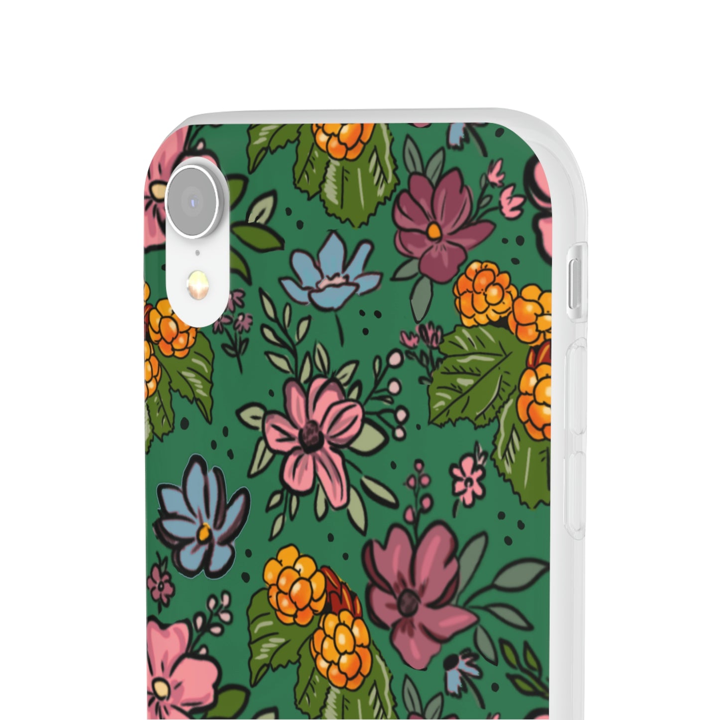Bakeapple bloom, green - Flexi Cases