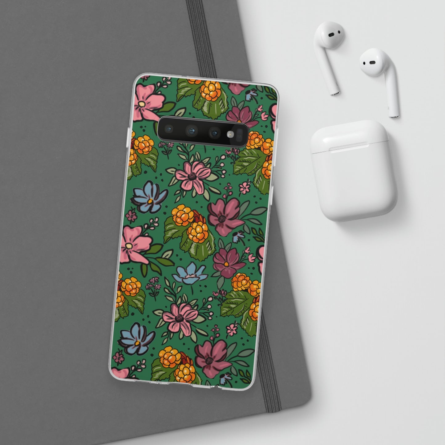 Bakeapple bloom, green - Flexi Cases