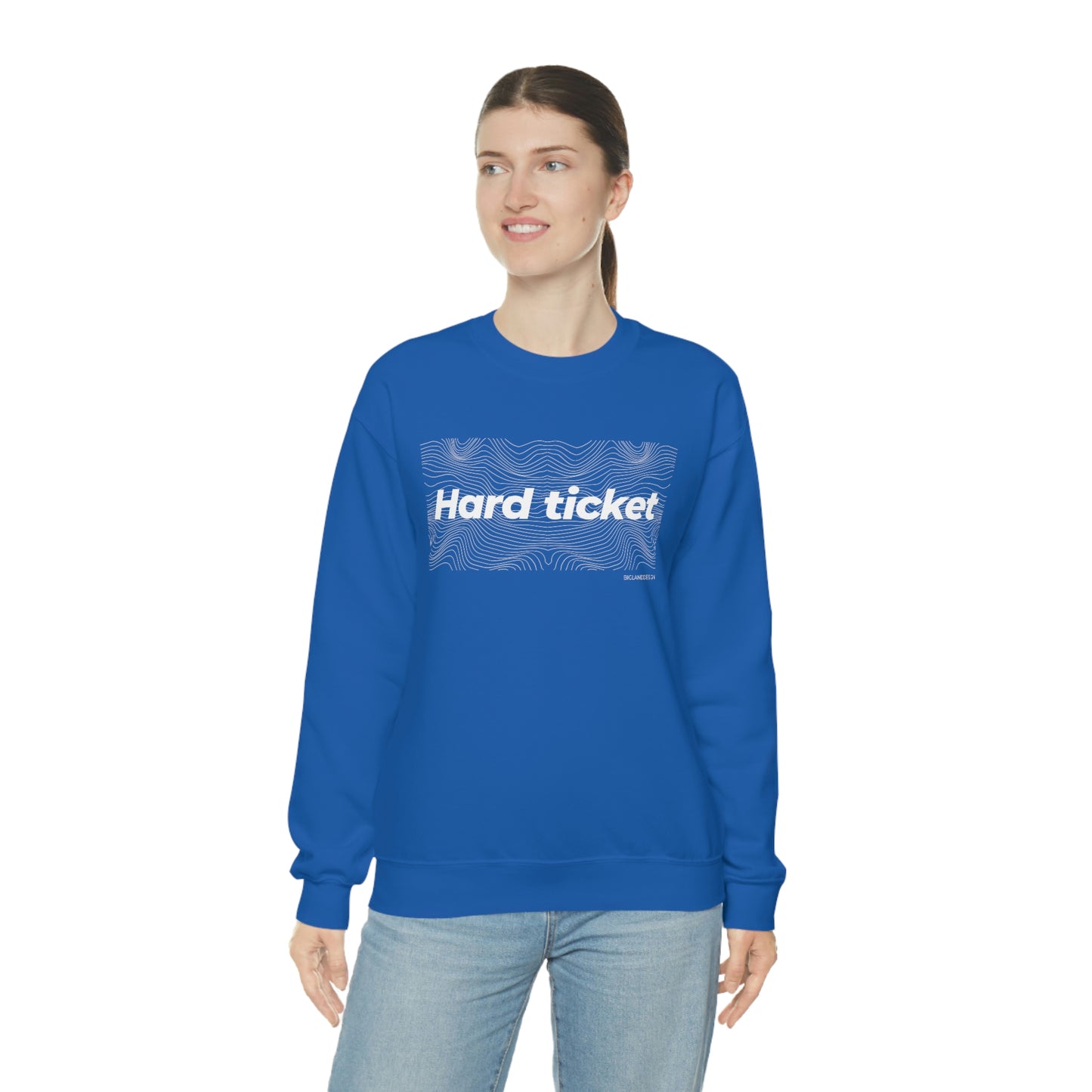 Hard ticket - Heavy Blend™ Crewneck Sweatshirt