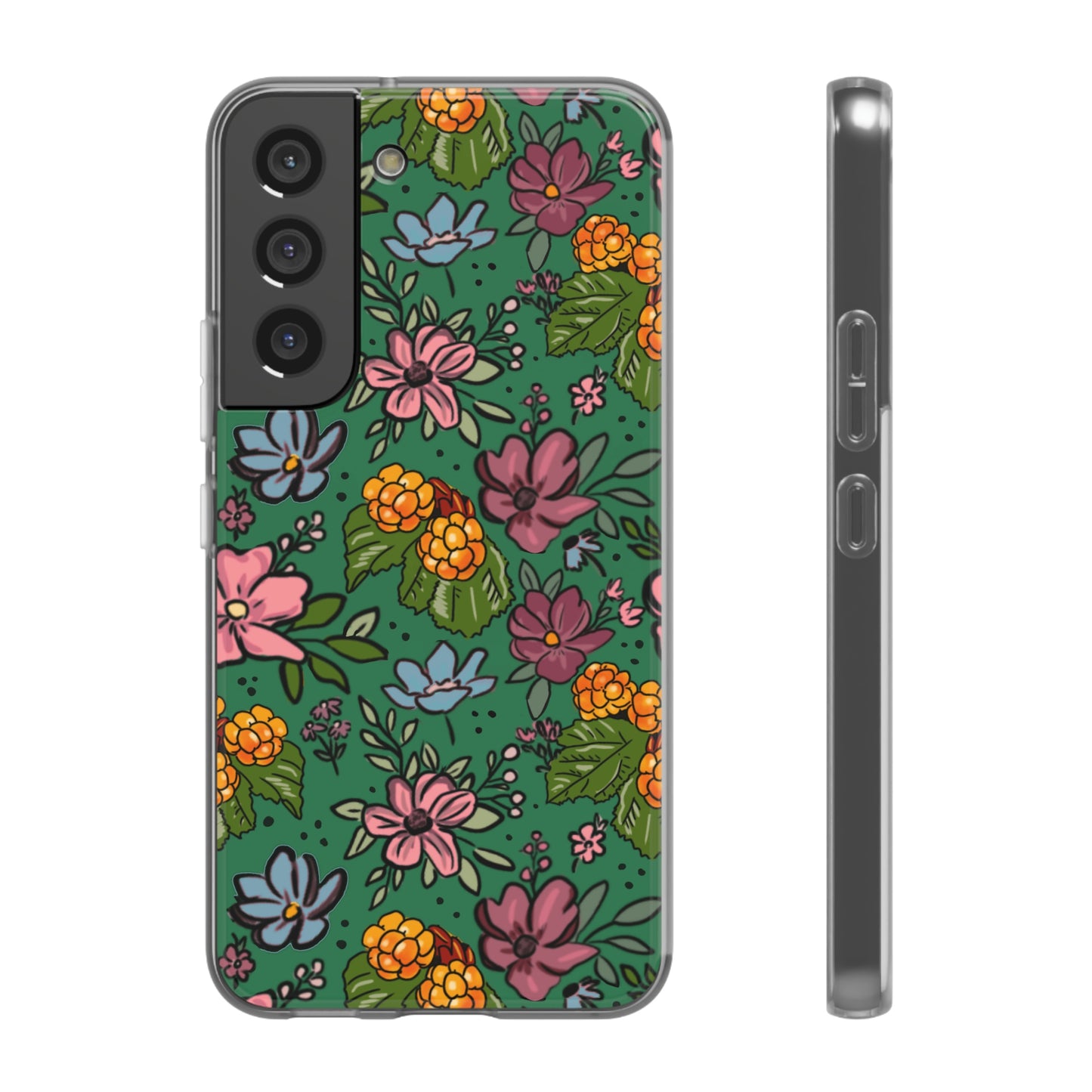 Bakeapple bloom, green - Flexi Cases