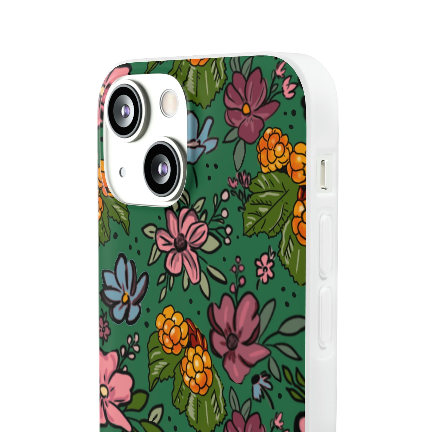 Bakeapple bloom, green - Flexi Cases