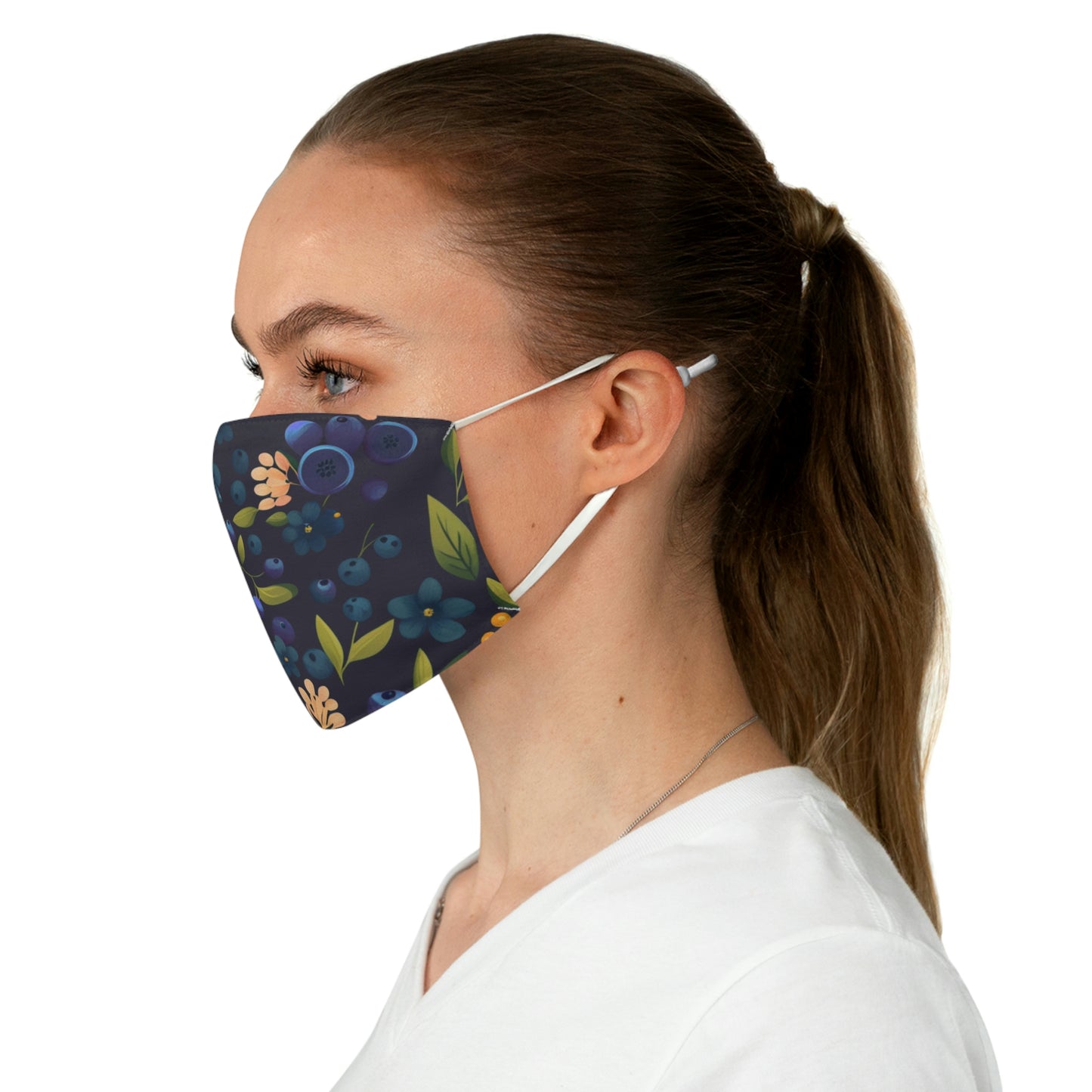 Blueberry Dream - Fabric Face Mask