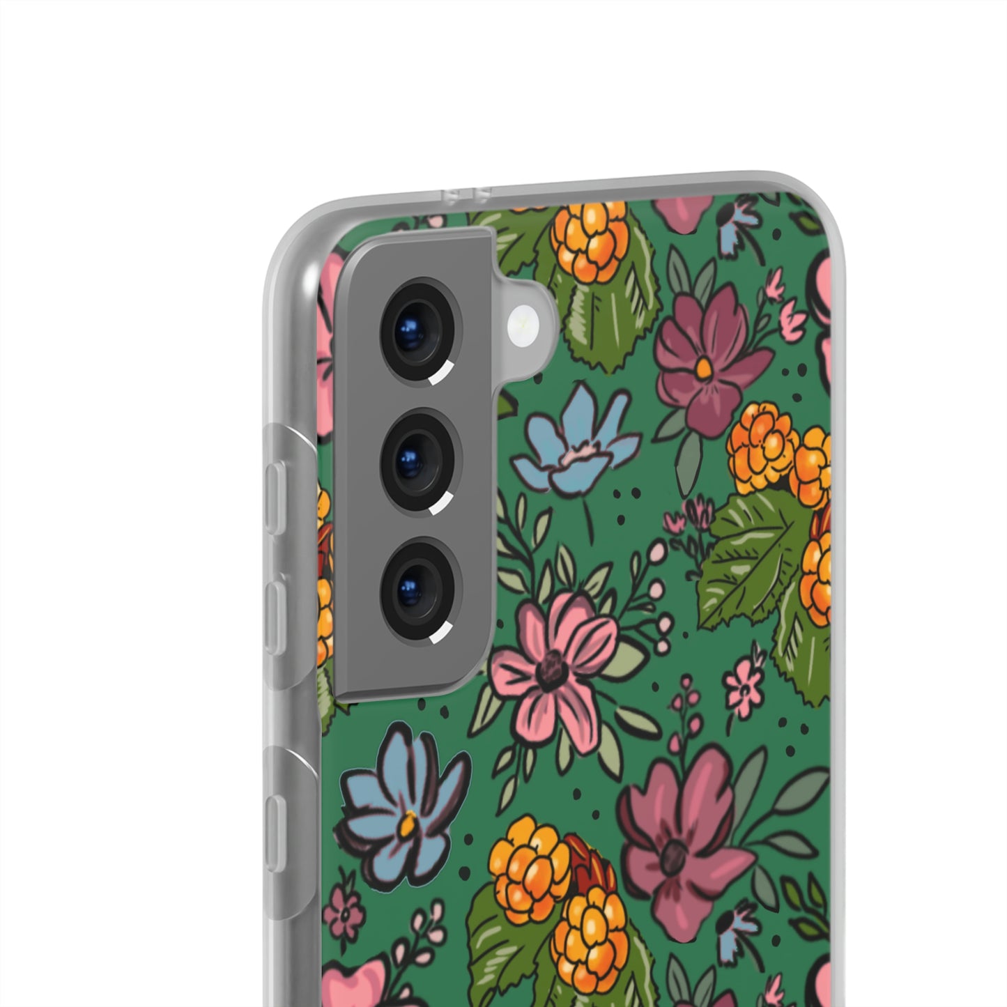 Bakeapple bloom, green - Flexi Cases