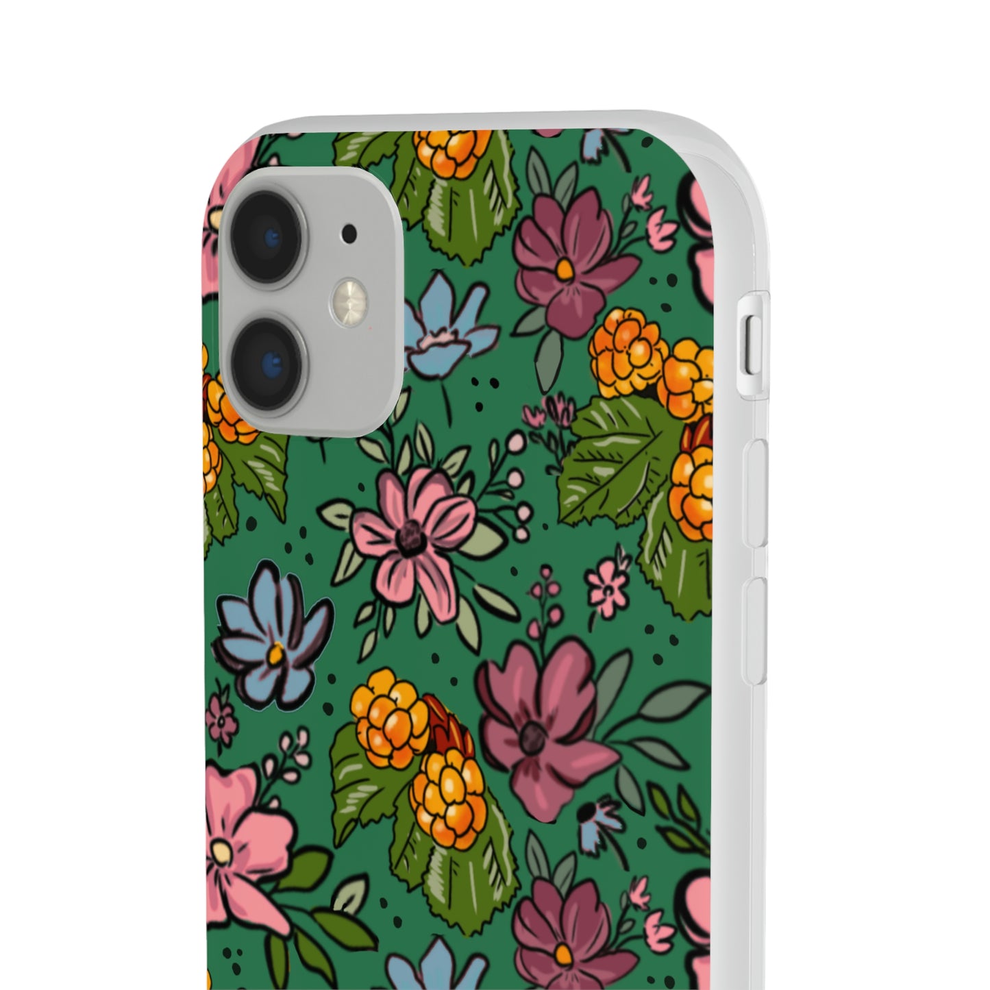 Bakeapple bloom, green - Flexi Cases