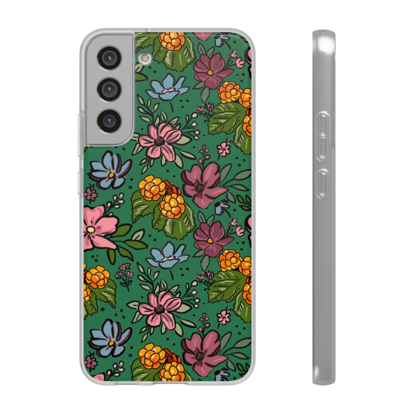Bakeapple bloom, green - Flexi Cases