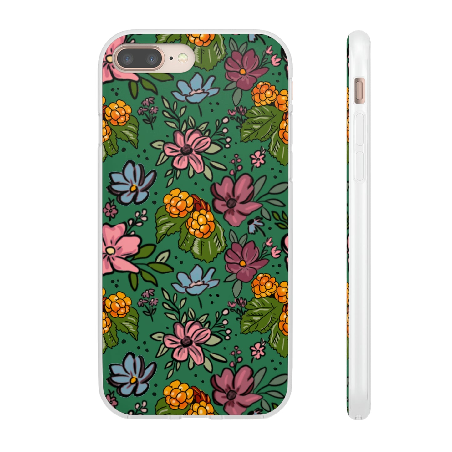 Bakeapple bloom, green - Flexi Cases