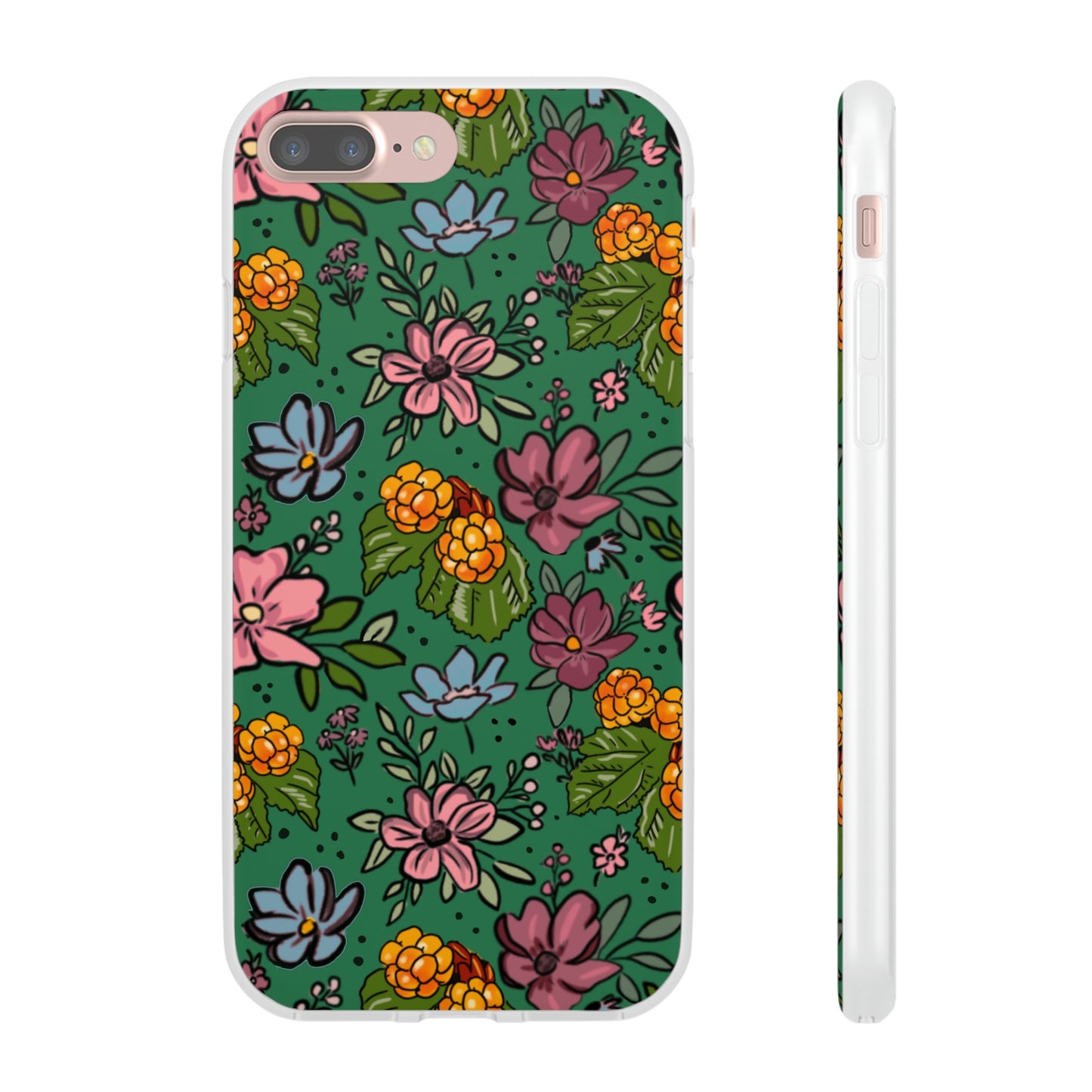 Bakeapple bloom, green - Flexi Cases