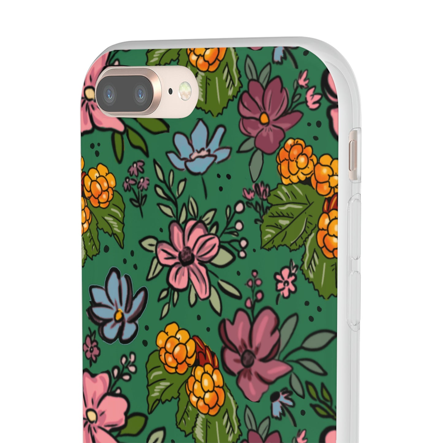 Bakeapple bloom, green - Flexi Cases