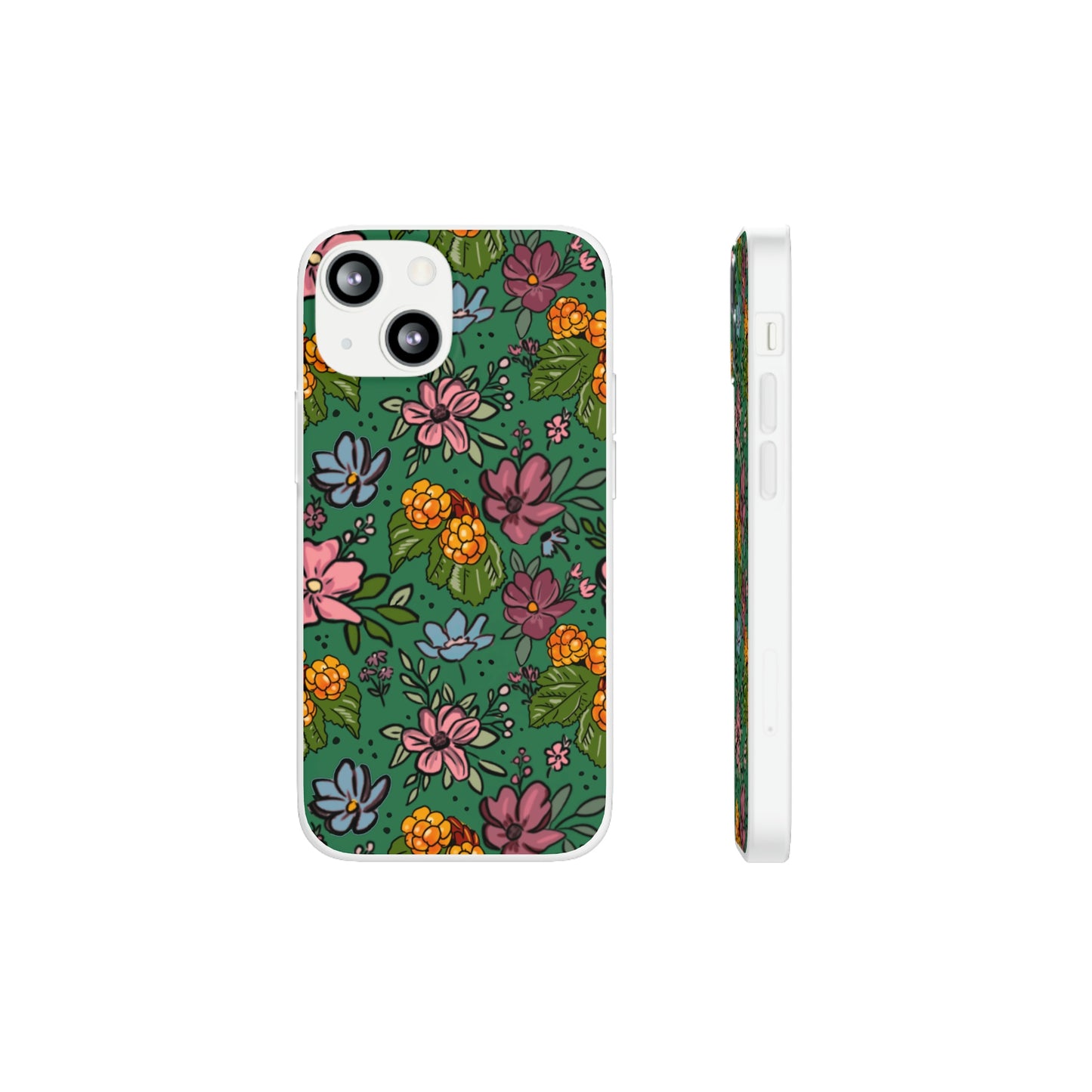 Bakeapple bloom, green - Flexi Cases