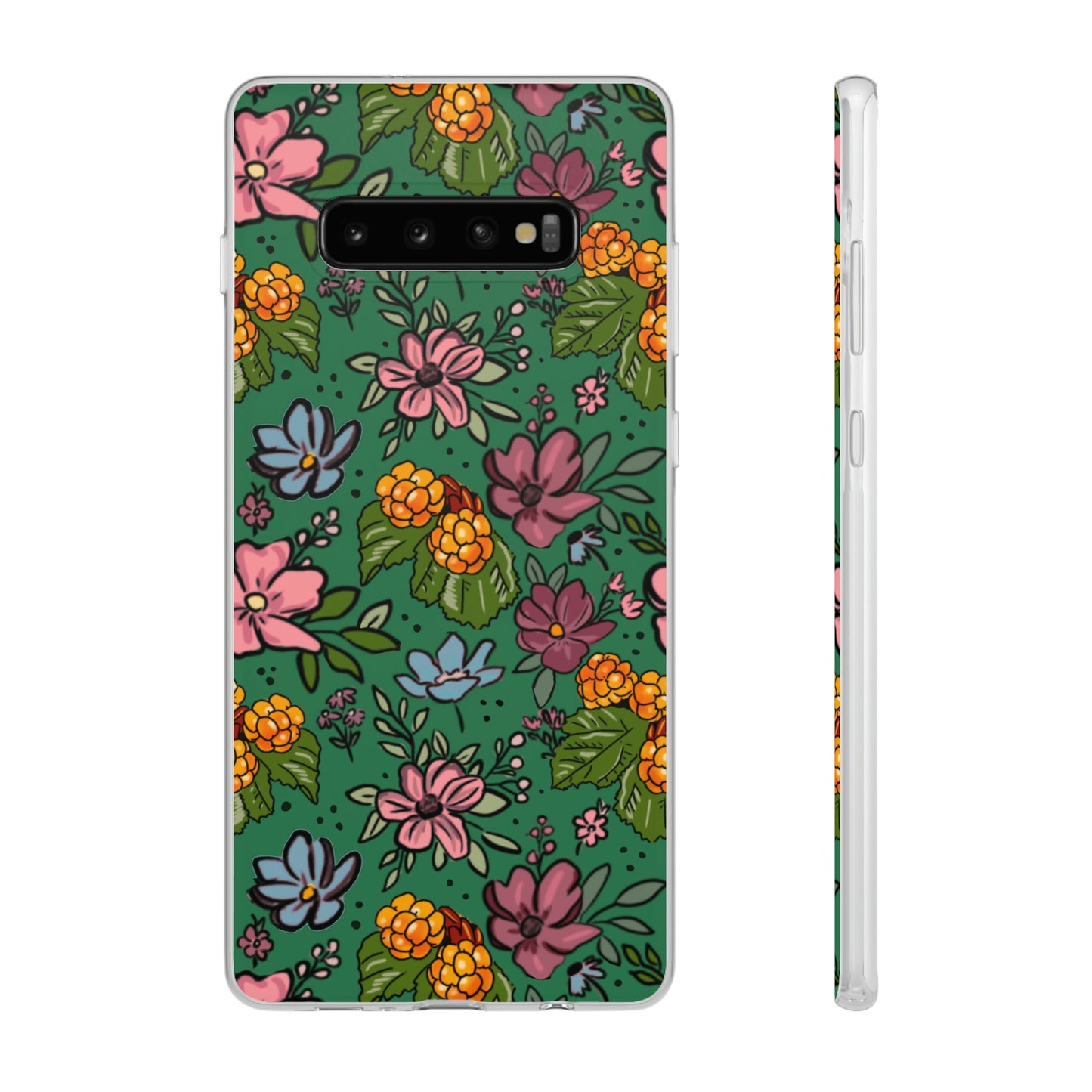 Bakeapple bloom, green - Flexi Cases