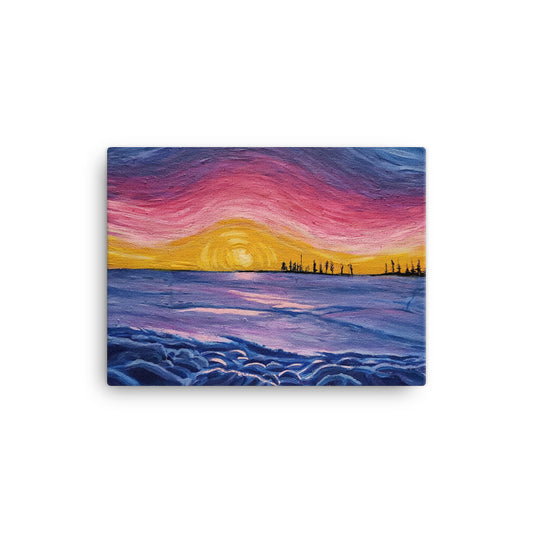 Sunset - Canvas