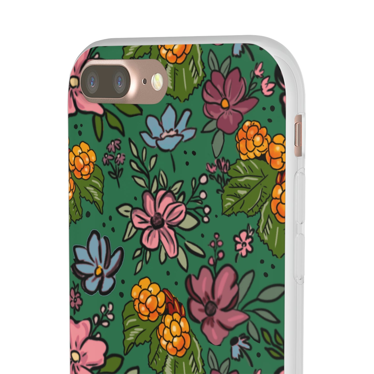 Bakeapple bloom, green - Flexi Cases