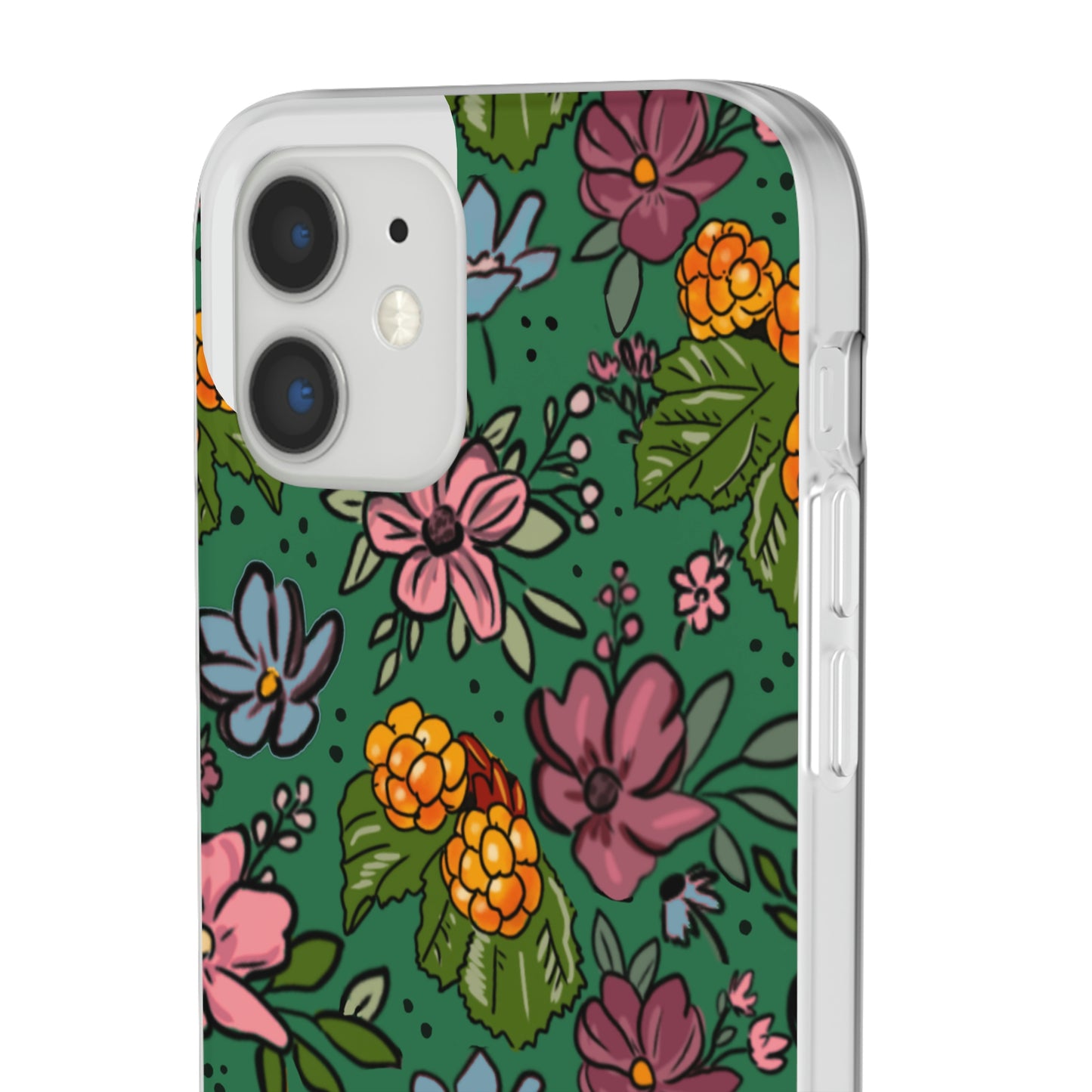 Bakeapple bloom, green - Flexi Cases