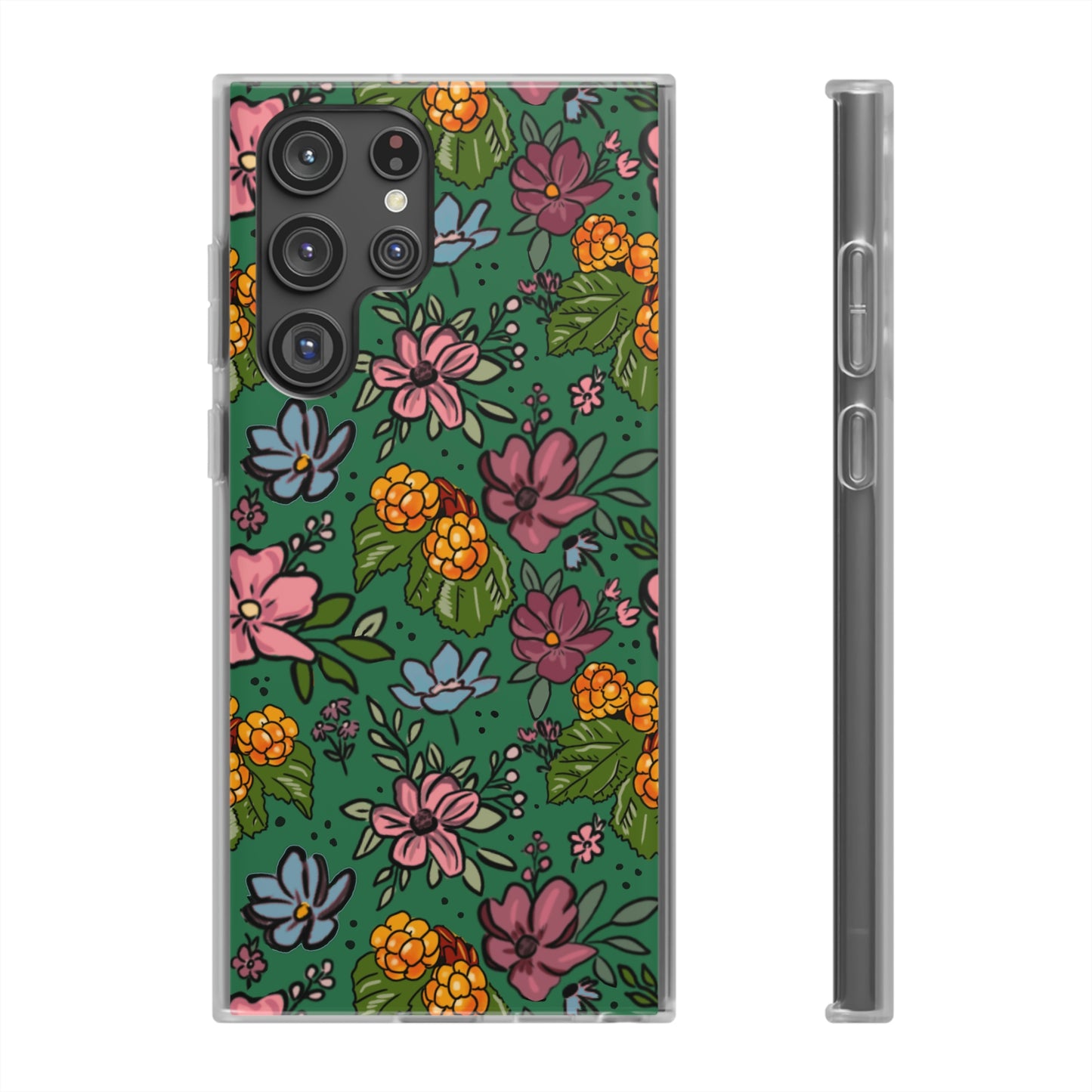 Bakeapple bloom, green - Flexi Cases
