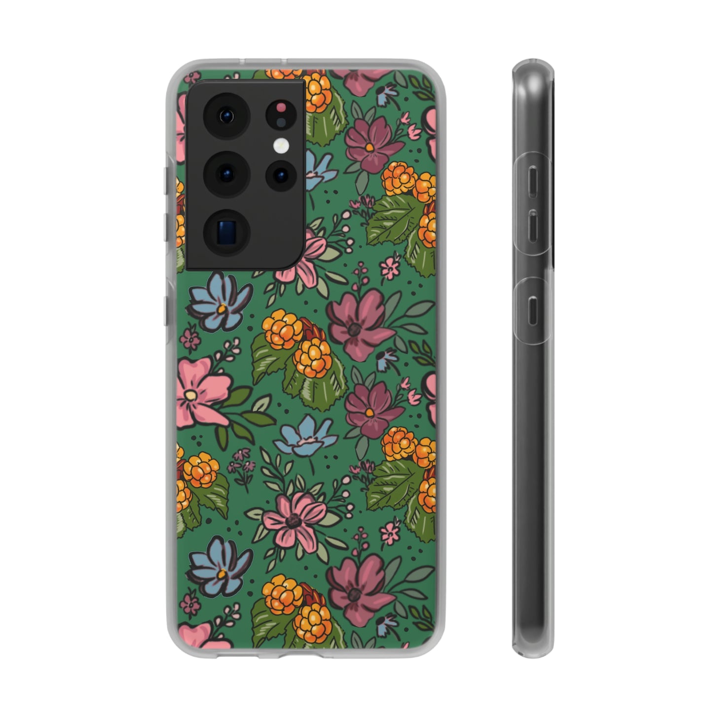 Bakeapple bloom, green - Flexi Cases