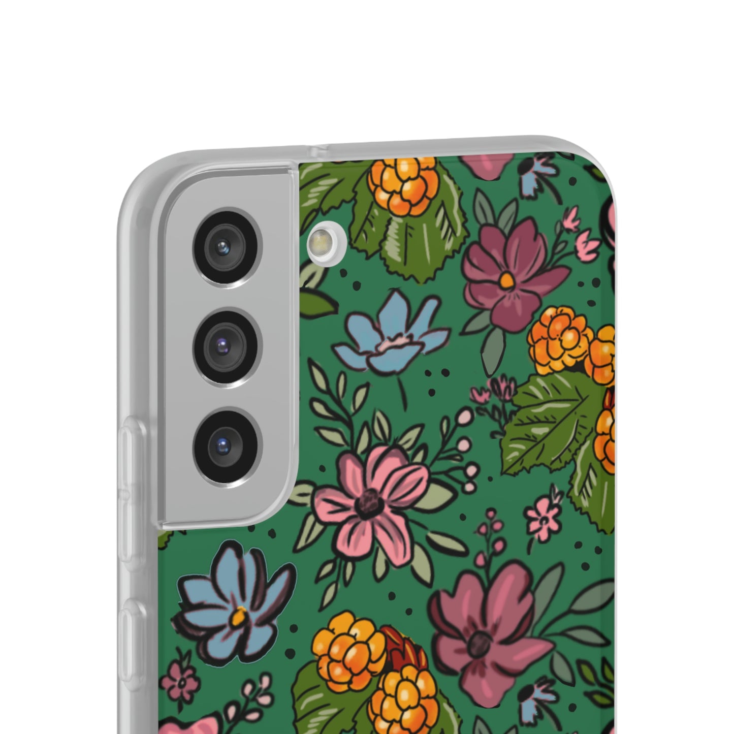 Bakeapple bloom, green - Flexi Cases