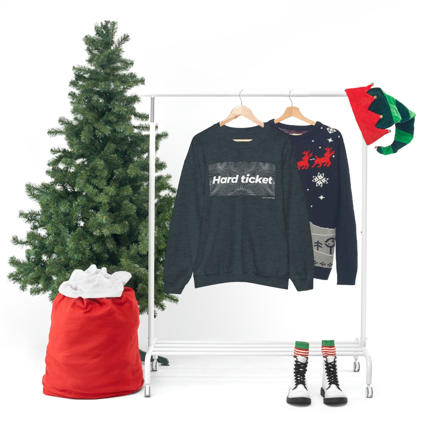 Hard ticket - Heavy Blend™ Crewneck Sweatshirt