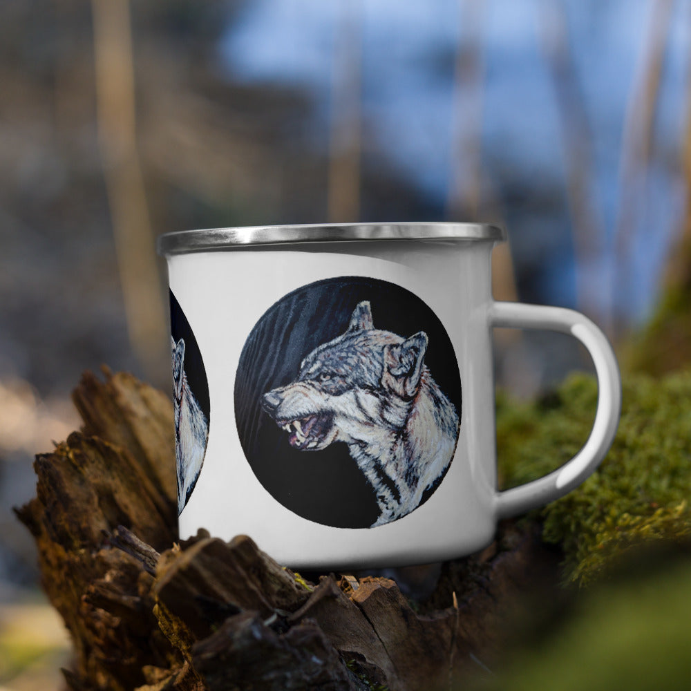 Snarl - Enamel Mug