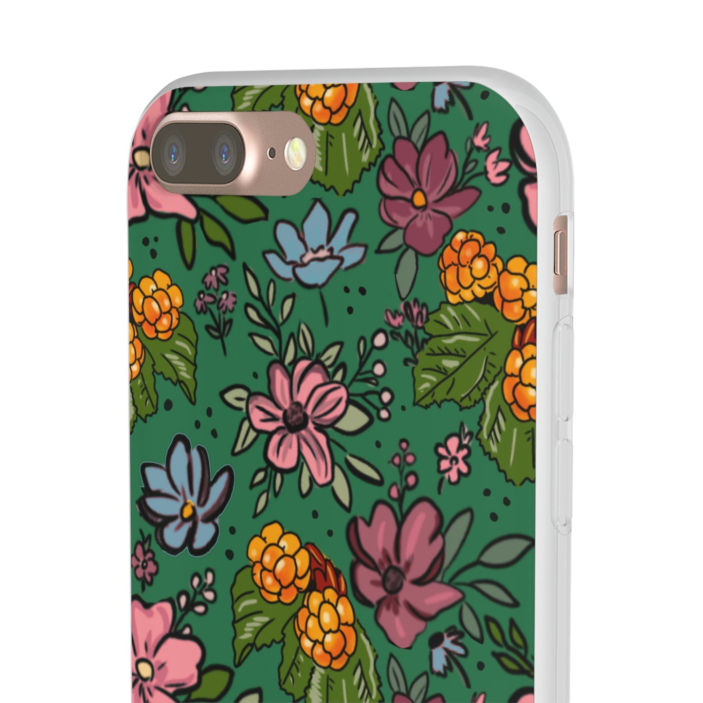 Bakeapple bloom, green - Flexi Cases